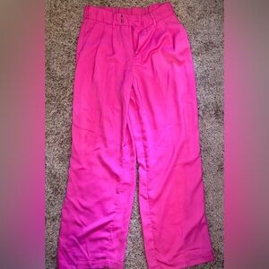 Vibrant Pink Business Pants